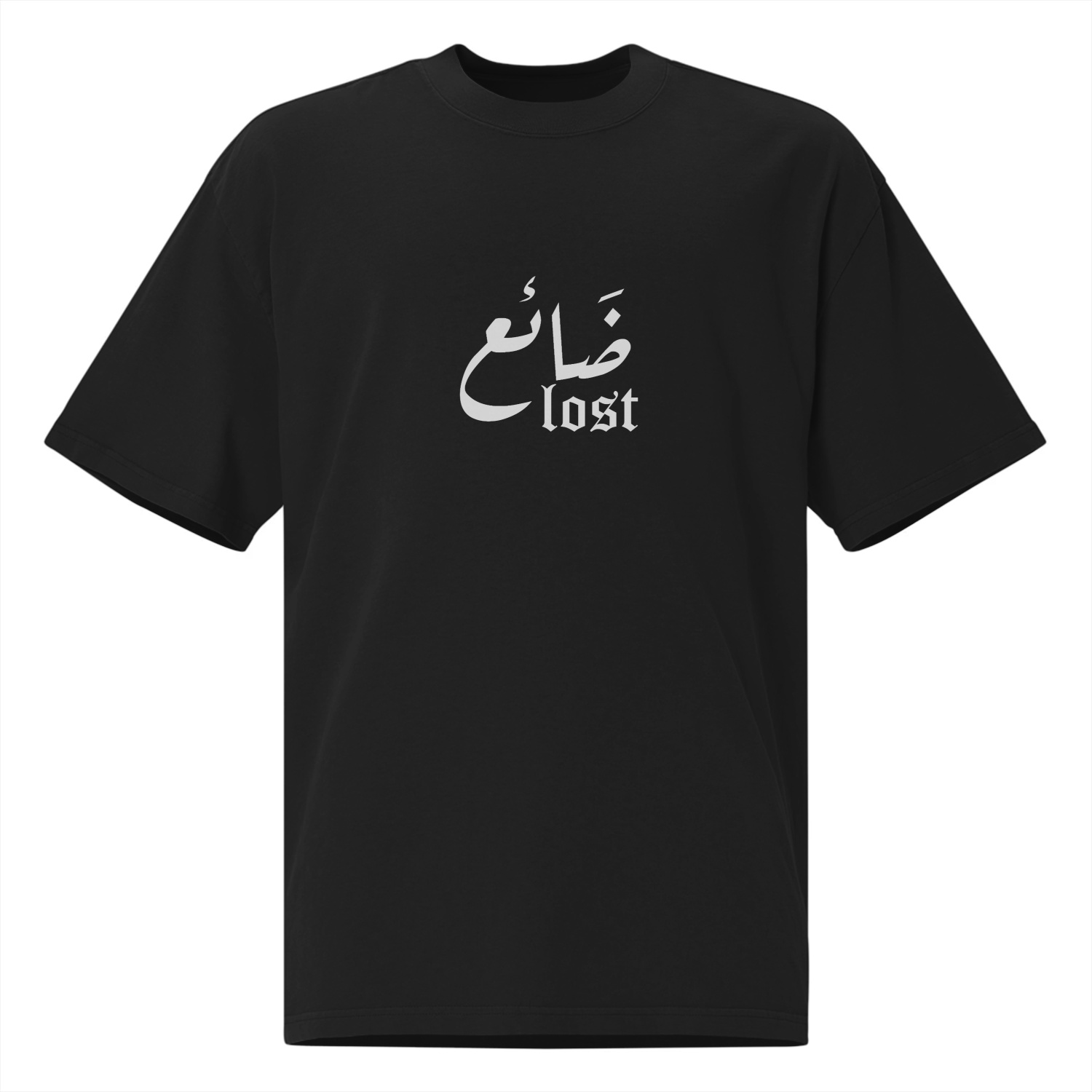 T-shirt oversize Lost ضائع